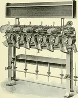 Picture 72 of 271 from Knitting; a manual of practical instruction in the mechanical details of all types of knitting machinery, their operation, adjustment, and care (1909), leaf 114