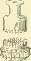 Picture 115 of 271 from Knitting; a manual of practical instruction in the mechanical details of all types of knitting machinery, their operation, adjustment, and care (1909), leaf 152
