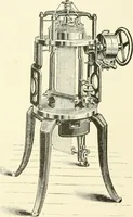 An illustration from Knitting; a manual of practical instruction in the mechanical details of all types of knitting machinery, their operation, adjustment, and care (1909)