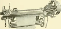 An illustration from Knitting; a manual of practical instruction in the mechanical details of all types of knitting machinery, their operation, adjustment, and care (1909)