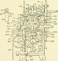 Picture 206 of 271 from Knitting; a manual of practical instruction in the mechanical details of all types of knitting machinery, their operation, adjustment, and care (1909), leaf 282