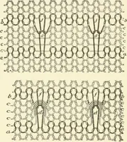 Picture 222 of 271 from Knitting; a manual of practical instruction in the mechanical details of all types of knitting machinery, their operation, adjustment, and care (1909), leaf 303