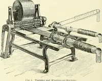 Picture 239 of 271 from Knitting; a manual of practical instruction in the mechanical details of all types of knitting machinery, their operation, adjustment, and care (1909), leaf 333