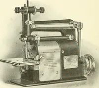 Picture 254 of 271 from Knitting; a manual of practical instruction in the mechanical details of all types of knitting machinery, their operation, adjustment, and care (1909), leaf 361