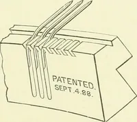 Picture 263 of 271 from Knitting; a manual of practical instruction in the mechanical details of all types of knitting machinery, their operation, adjustment, and care (1909), leaf 382
