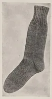 An illustration from Knitting and sewing; how to make seventy useful articles for men in the army and navy (1918)