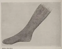 An illustration from Knitting and sewing; how to make seventy useful articles for men in the army and navy (1918)