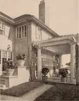 An illustration from Koll's patent lock-joint staved and turned columns. (1913)