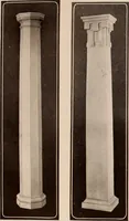 An illustration from Koll's patent lock-joint staved and turned columns. (1913)