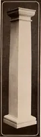 An illustration from Koll's patent lock-joint staved and turned columns. (1913)