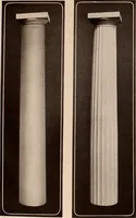 An illustration from Koll's patent lock-joint staved and turned columns. (1913)