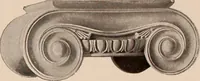 An illustration from Koll's patent lock-joint staved and turned columns. (1913)