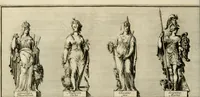 An illustration from Komste van Zyne Majesteit Willem III. koning van Groot Britanje, enz. in Holland, of, Te omstandelyke beschryving van alles, : het welke op des zelfs komste en geduurende zyn verblyf, in's Graavenhaage en elders, ten teeken van vreugde en eere, is opgerecht en voorgevallen (1691)