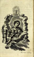 Picture 3 of 17 from Königliche Halss-Zierde einer Gott-liebenden Seelen : in sich begreiffend überaus kräftige Morgen- Abend- Mess- Beicht- und Communion-Gebetter, zu dem hochwürdigsten Sacrament des Altars, der aller-heiligsten Dreyfaltigkeit, von süssen Namen Jesu, Leiden Christi, zu der Mutter Gottes, allen Heil. Engeln und verschidenen Heiligen Gottes : nebst beygefügten Tag-Zeiten zu der göttlichen Fürsichtigkeit ... wie auch mit unterschiedlichen Litaneyen ... : allen Gott-liebenden Herzen zu grösserer Andacht aus verschiedenen approbirten Büchern zusammen getragen, auch auf ein neues in vielen verbesseret .., leaf 65
