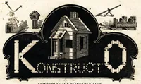 An illustration from Konstructo building blocks. (1918)