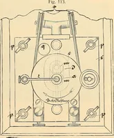 An illustration from Konstruktion, Bau und Betrieb von Funkeninduktoren und deren Anwendung, mit besonderer Berücksichtigung der Röntgenstrahlen-Technik (1904)