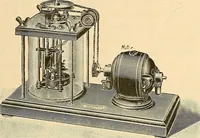 An illustration from Konstruktion, Bau und Betrieb von Funkeninduktoren und deren Anwendung, mit besonderer Berücksichtigung der Röntgenstrahlen-Technik (1904)