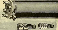 An illustration from Konstruktion, Bau und Betrieb von Funkeninduktoren und deren Anwendung, mit besonderer Berücksichtigung der Röntgenstrahlen-Technik (1904)