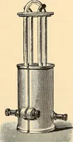 An illustration from Konstruktion, Bau und Betrieb von Funkeninduktoren und deren Anwendung, mit besonderer Berücksichtigung der Röntgenstrahlen-Technik (1904)