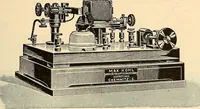 An illustration from Konstruktion, Bau und Betrieb von Funkeninduktoren und deren Anwendung, mit besonderer Berücksichtigung der Röntgenstrahlen-Technik (1904)