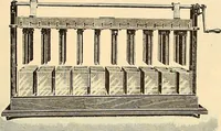 An illustration from Konstruktion, Bau und Betrieb von Funkeninduktoren und deren Anwendung, mit besonderer Berücksichtigung der Röntgenstrahlen-Technik (1904)