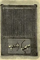 An illustration from Konstruktion, Bau und Betrieb von Funkeninduktoren und deren Anwendung, mit besonderer Berücksichtigung der Röntgenstrahlen-Technik (1904)
