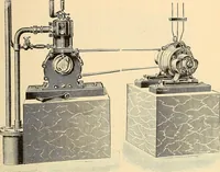 An illustration from Konstruktion, Bau und Betrieb von Funkeninduktoren und deren Anwendung, mit besonderer Berücksichtigung der Röntgenstrahlen-Technik (1904)