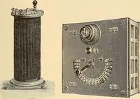 An illustration from Konstruktion, Bau und Betrieb von Funkeninduktoren und deren Anwendung, mit besonderer Berücksichtigung der Röntgenstrahlen-Technik (1904)