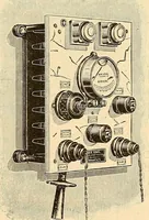 An illustration from Konstruktion, Bau und Betrieb von Funkeninduktoren und deren Anwendung, mit besonderer Berücksichtigung der Röntgenstrahlen-Technik (1904)