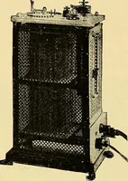 An illustration from Konstruktion, Bau und Betrieb von Funkeninduktoren und deren Anwendung, mit besonderer Berücksichtigung der Röntgenstrahlen-Technik (1904)