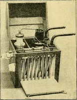 An illustration from Konstruktion, Bau und Betrieb von Funkeninduktoren und deren Anwendung, mit besonderer Berücksichtigung der Röntgenstrahlen-Technik (1904)
