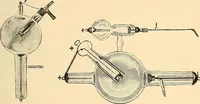 An illustration from Konstruktion, Bau und Betrieb von Funkeninduktoren und deren Anwendung, mit besonderer Berücksichtigung der Röntgenstrahlen-Technik (1904)