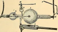 An illustration from Konstruktion, Bau und Betrieb von Funkeninduktoren und deren Anwendung, mit besonderer Berücksichtigung der Röntgenstrahlen-Technik (1904)