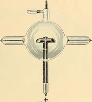 An illustration from Konstruktion, Bau und Betrieb von Funkeninduktoren und deren Anwendung, mit besonderer Berücksichtigung der Röntgenstrahlen-Technik (1904)