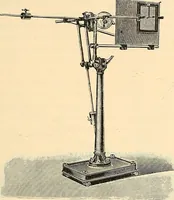 An illustration from Konstruktion, Bau und Betrieb von Funkeninduktoren und deren Anwendung, mit besonderer Berücksichtigung der Röntgenstrahlen-Technik (1904)