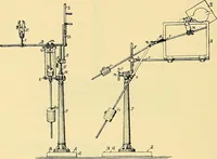 An illustration from Konstruktion, Bau und Betrieb von Funkeninduktoren und deren Anwendung, mit besonderer Berücksichtigung der Röntgenstrahlen-Technik (1904)
