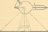 An illustration from Konstruktion, Bau und Betrieb von Funkeninduktoren und deren Anwendung, mit besonderer Berücksichtigung der Röntgenstrahlen-Technik (1904)