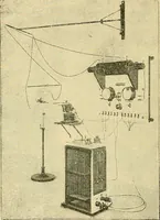 An illustration from Konstruktion, Bau und Betrieb von Funkeninduktoren und deren Anwendung, mit besonderer Berücksichtigung der Röntgenstrahlen-Technik (1904)