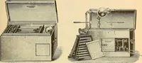 An illustration from Konstruktion, Bau und Betrieb von Funkeninduktoren und deren Anwendung, mit besonderer Berücksichtigung der Röntgenstrahlen-Technik (1904)