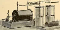 An illustration from Konstruktion, Bau und Betrieb von Funkeninduktoren und deren Anwendung, mit besonderer Berücksichtigung der Röntgenstrahlen-Technik (1904)