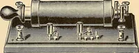 An illustration from Konstruktion, Bau und Betrieb von Funkeninduktoren und deren Anwendung, mit besonderer Berücksichtigung der Röntgenstrahlen-Technik (1904)