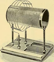 An illustration from Konstruktion, Bau und Betrieb von Funkeninduktoren und deren Anwendung, mit besonderer Berücksichtigung der Röntgenstrahlen-Technik (1904)