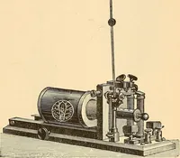 An illustration from Konstruktion, Bau und Betrieb von Funkeninduktoren und deren Anwendung, mit besonderer Berücksichtigung der Röntgenstrahlen-Technik (1904)