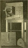 An illustration from Konstruktion, Bau und Betrieb von Funkeninduktoren und deren Anwendung, mit besonderer Berücksichtigung der Röntgenstrahlen-Technik (1904)