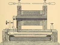 An illustration from Konstruktion, Bau und Betrieb von Funkeninduktoren und deren Anwendung, mit besonderer Berücksichtigung der Röntgenstrahlen-Technik (1904)