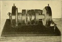 An illustration from Konstruktion, Bau und Betrieb von Funkeninduktoren und deren Anwendung, mit besonderer Berücksichtigung der Röntgenstrahlen-Technik (1904)
