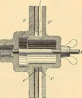 An illustration from Konstruktion, Bau und Betrieb von Funkeninduktoren und deren Anwendung, mit besonderer Berücksichtigung der Röntgenstrahlen-Technik (1904)