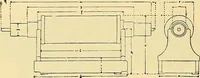 An illustration from Konstruktion, Bau und Betrieb von Funkeninduktoren und deren Anwendung, mit besonderer Berücksichtigung der Röntgenstrahlen-Technik (1904)