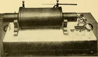 An illustration from Konstruktion, Bau und Betrieb von Funkeninduktoren und deren Anwendung, mit besonderer Berücksichtigung der Röntgenstrahlen-Technik (1904)