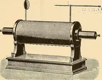 An illustration from Konstruktion, Bau und Betrieb von Funkeninduktoren und deren Anwendung, mit besonderer Berücksichtigung der Röntgenstrahlen-Technik (1904)